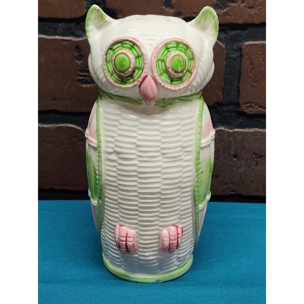 Vintage 70's Sigma the tastesetter owl ceramic Shaker retro